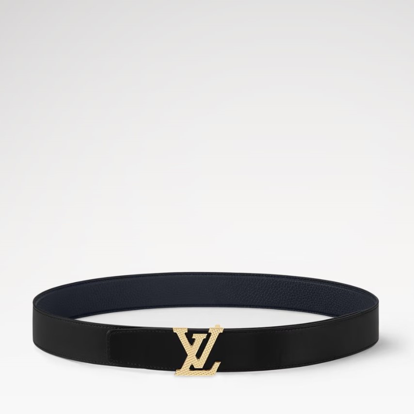 L0vis Vvtt0n LV Heritage 35mm Reversible Belt Black For Men M8563U