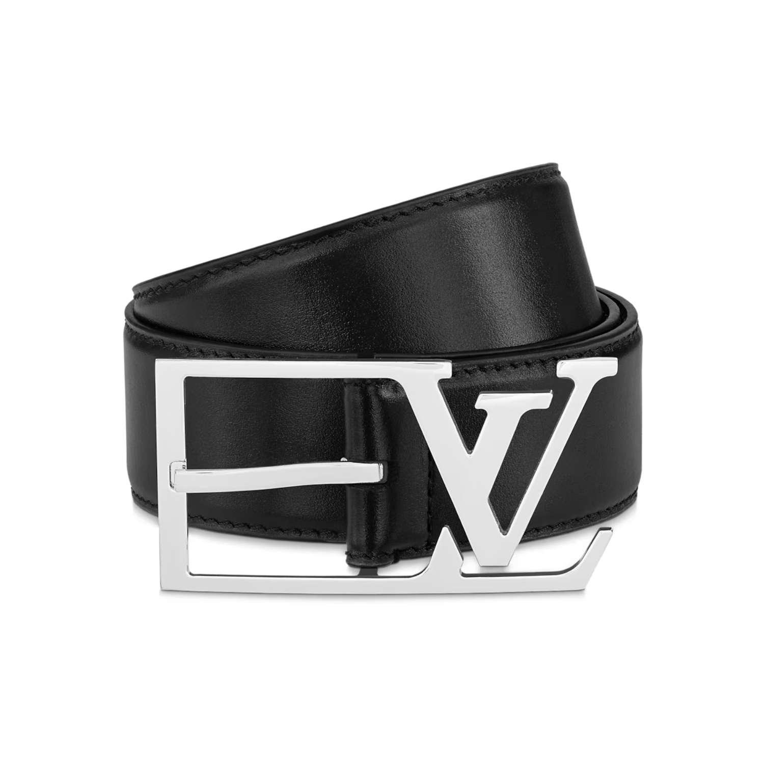 L0vis Vvtt0n LV Skyline 35mm Belt Black For Men M0687U