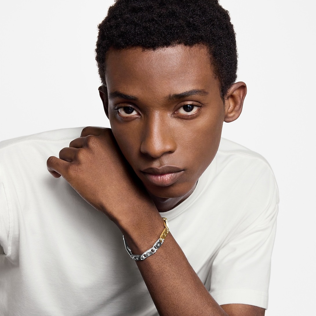 L0vis Vvtt0n Monogram Tied Up Bracelet For Men M1306M