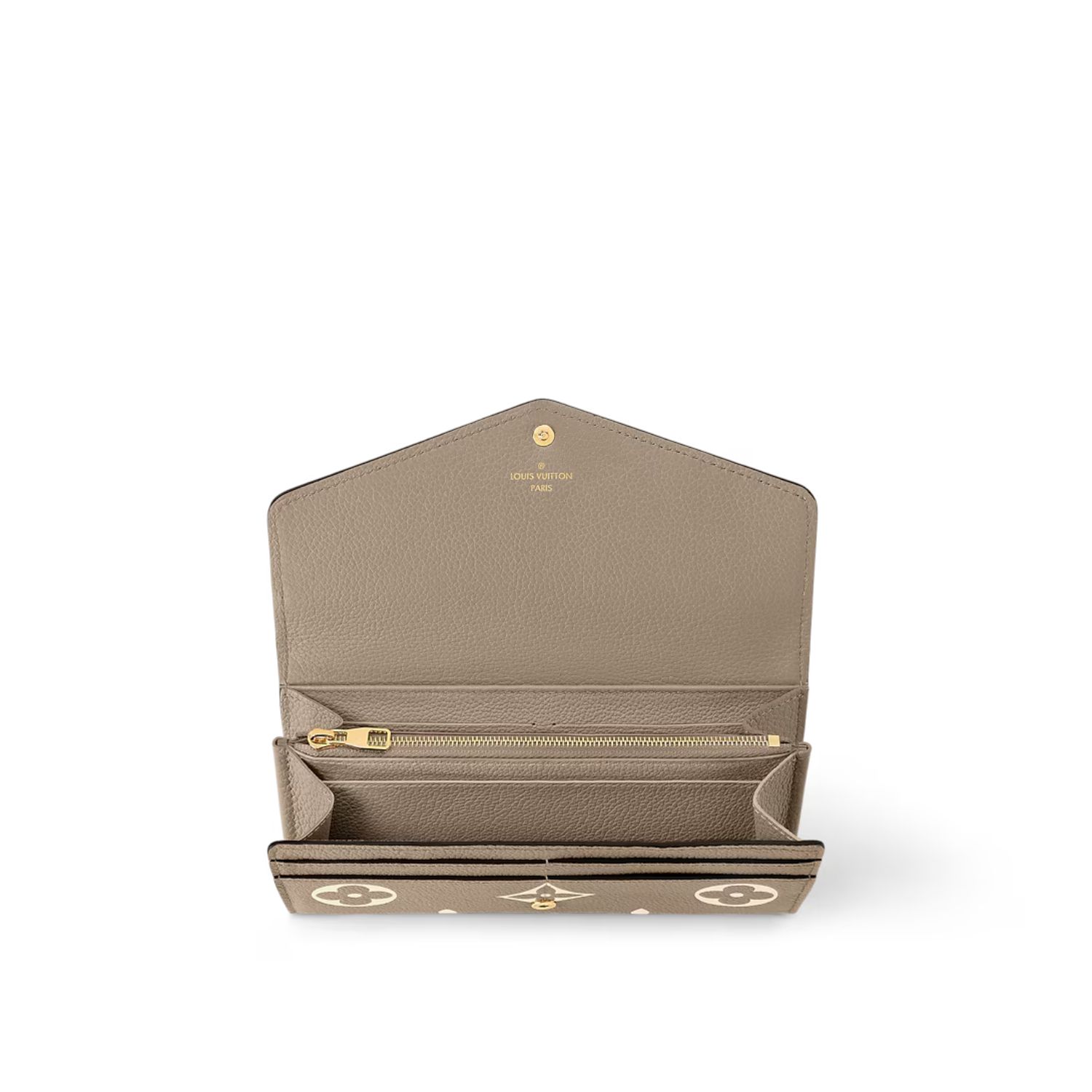 L0vis Vvtt0n Sarah Wallet Tourterelle For Women 19cm/7.5in – M81049