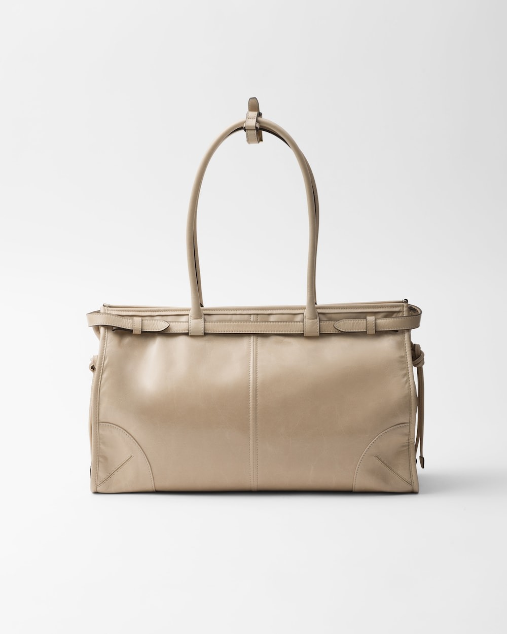 Pra*a Bonnie Large Handbag Bag Travertine 38cm/15in – 1BA433_2CYR_F03MV_V_MOO