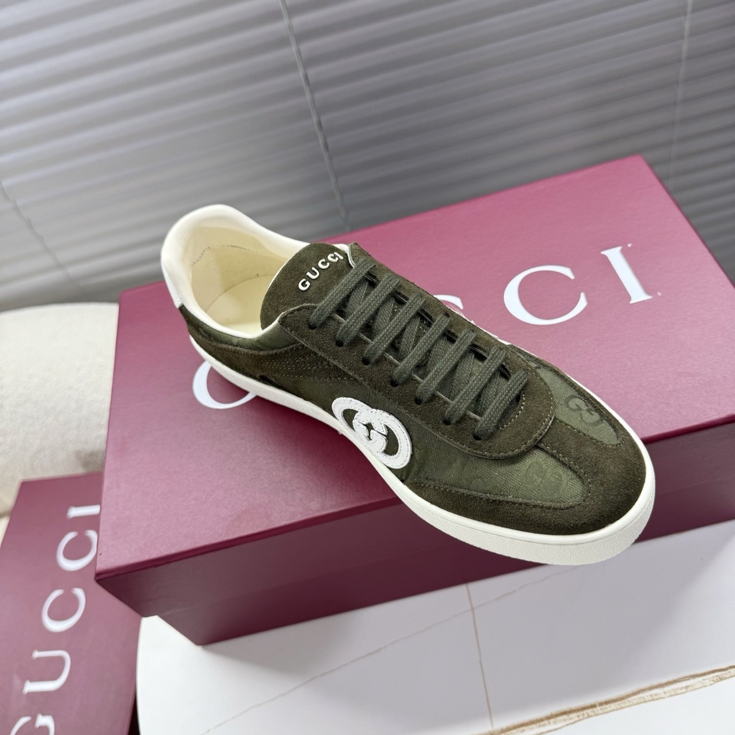 Gvc*1 G75 Trainer Dark Green For Men 840330 AAE80 3354