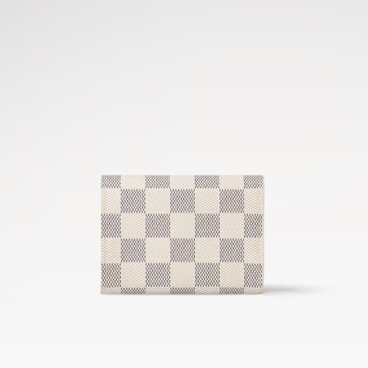 L0vis Vvtt0n Rosalie Coin Purse Damier Azur Canvas For Women 4.3in/11cm N61276