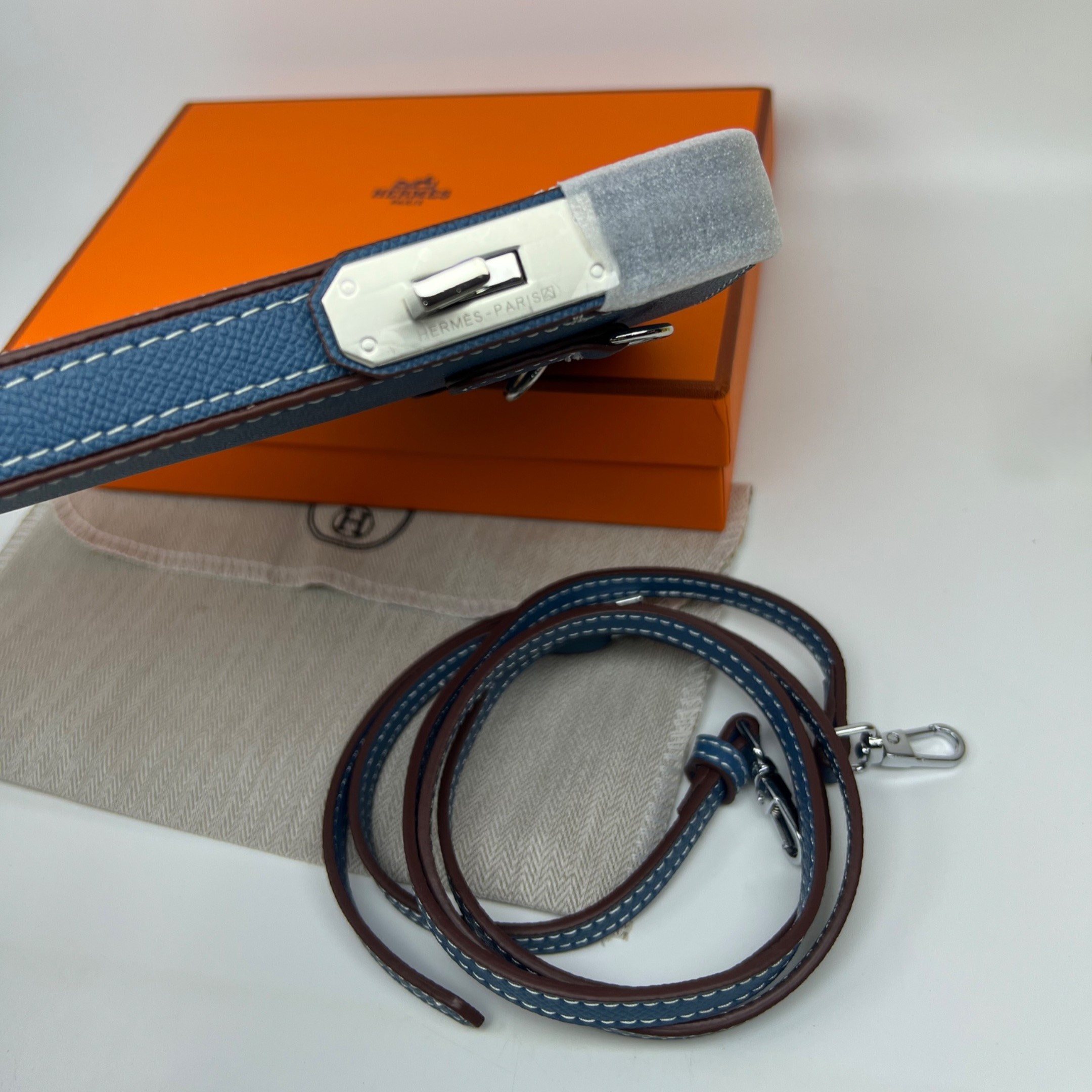 H**me5 Hac A Box Phone Case Blue For Women 6.9in/17.5cm