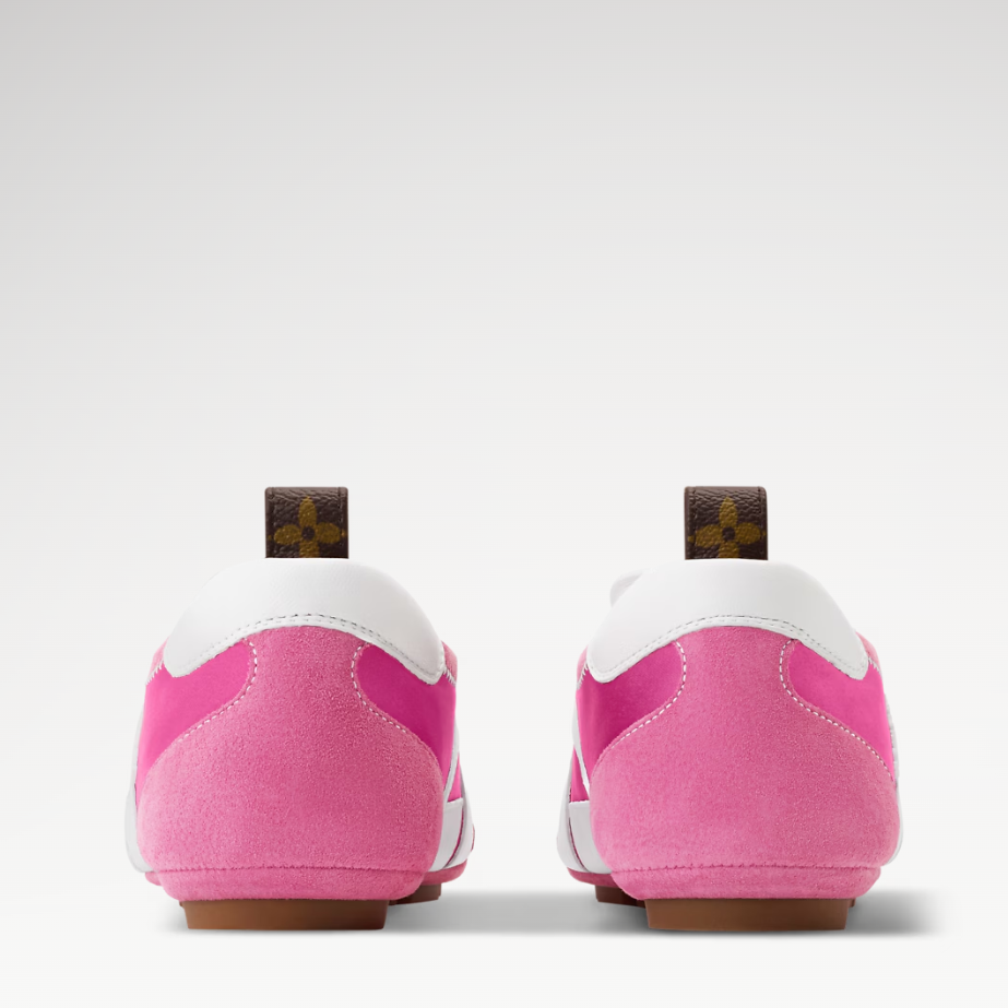 L0vis Vvtt0n LV Sneakerina Pink For Women 1AJJXF