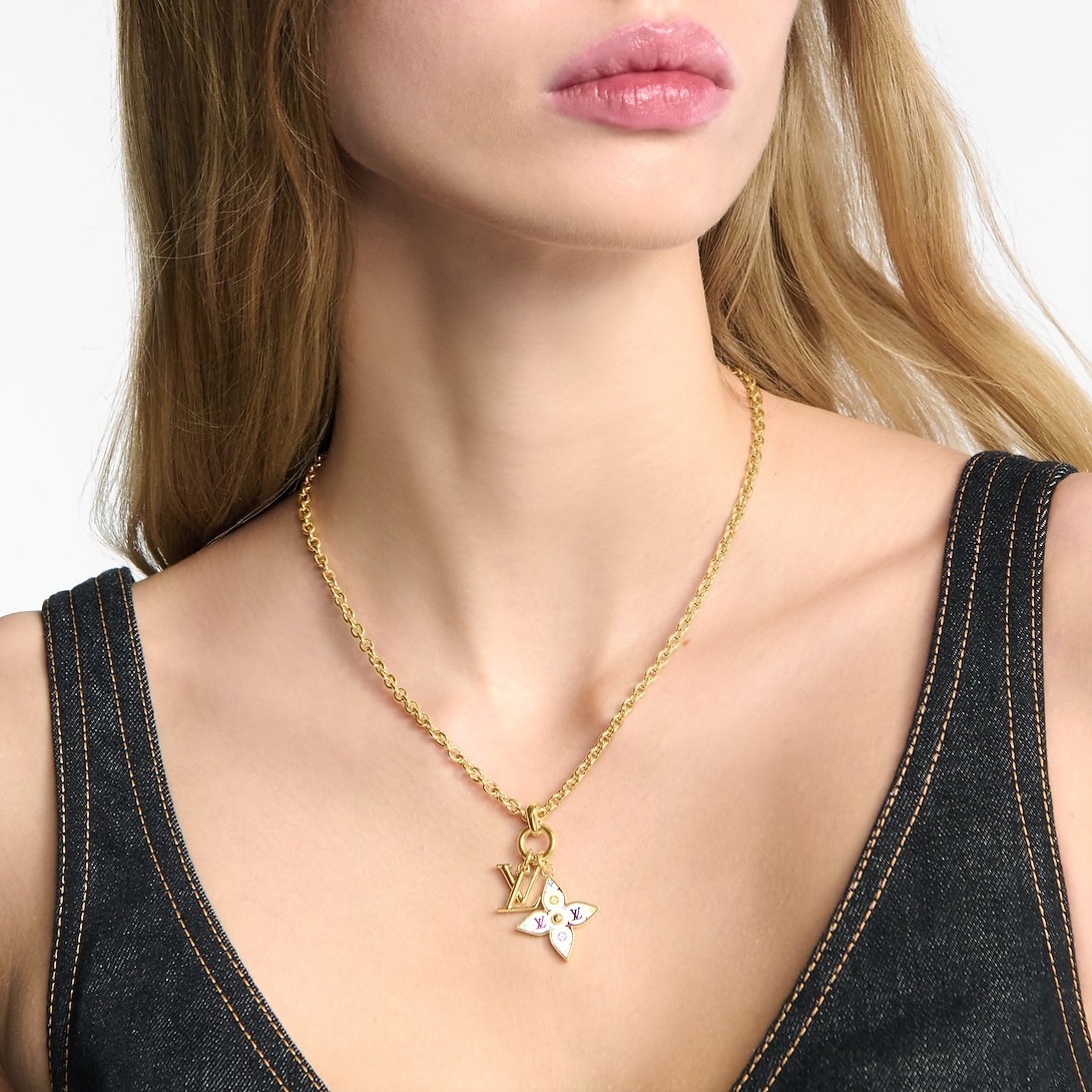 L0vis Vvtt0n LV x TM Monogram Multicolor Necklace For Women – M03737