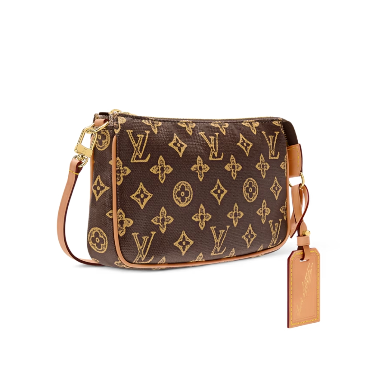 L0vis Vvtt0n Pochette Accessoires Ebène For Women 23.5cm/9.3in – M27718