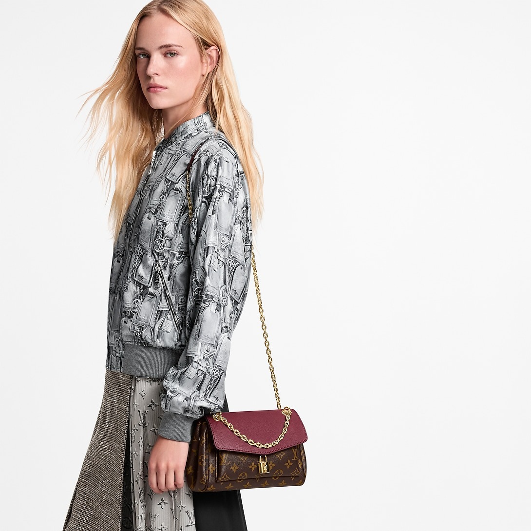 L0vis Vvtt0n Saint Germain BB Monogram Wine For Women 9.4in/24cm M27067