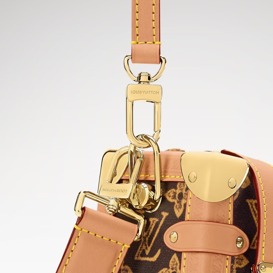 L0vis Vvtt0n Side Trunk MM Monogram Origine Ebène For Women 9.4in/24cm M27516