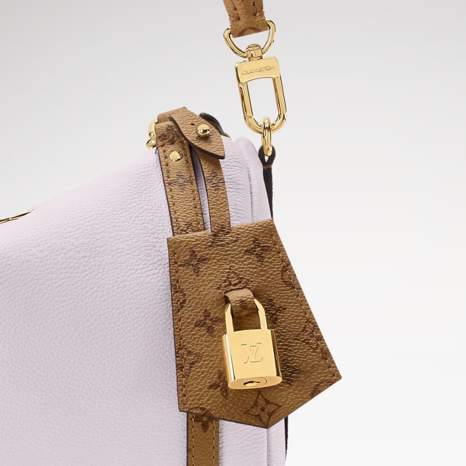 L0vis Vvtt0n Express PM Shoulder Bag 10.2in/ 26cm Lilas Gold Hardware For Women M27275