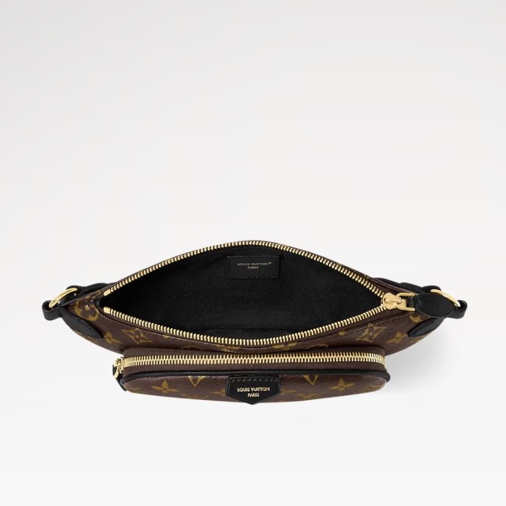 L0vis Vvtt0n Keepit Bumbag 11.4in/ 29cm Monogram Gold Hardware For Women M14806