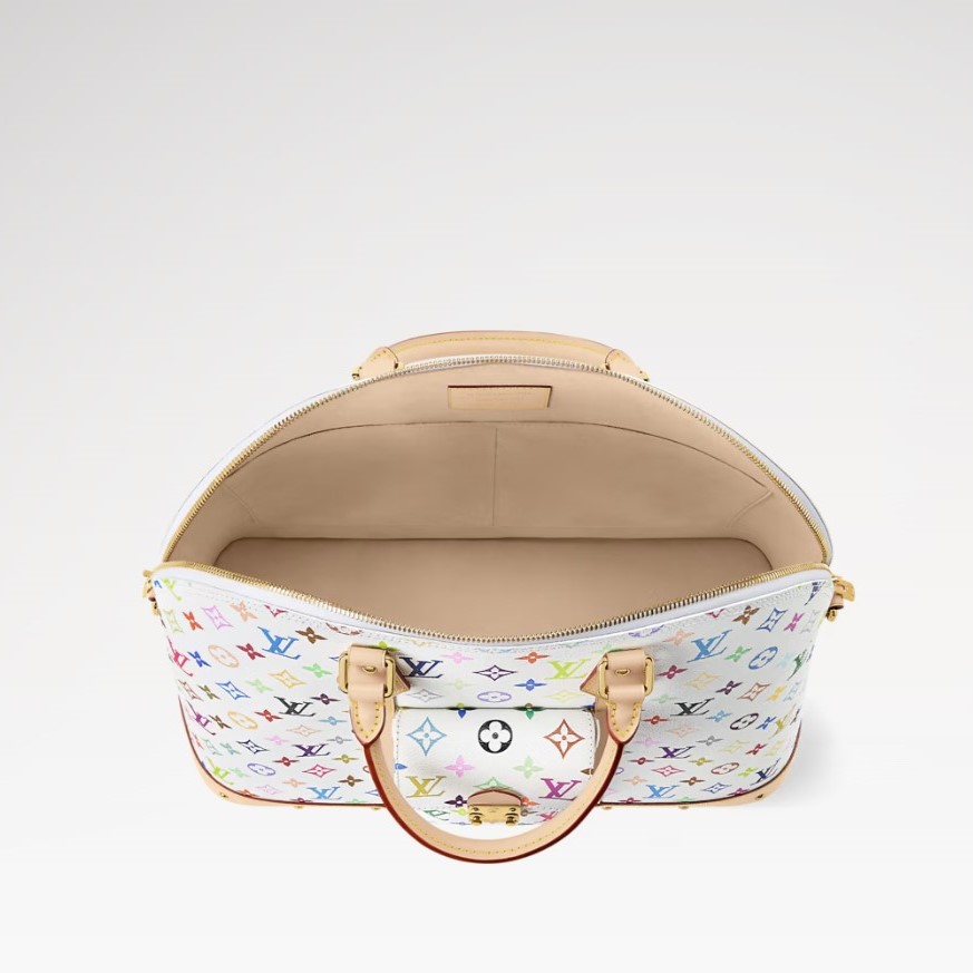 L0vis Vvtt0n LV x TM Alma Travel Crossbody Bag 17.7in/ 45cm Multicolored Gold Hardware For Women M27901