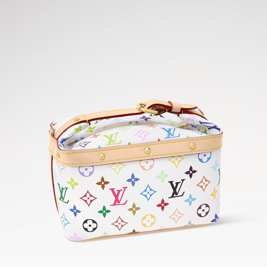 L0vis Vvtt0n LV x TM Cruiser Toiletry Bag 8.7in/ 22cm Multicolored Gold Hardware For Women M27900