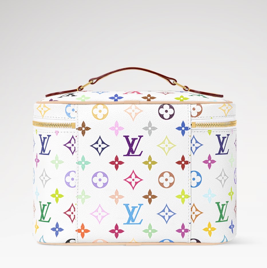 L0vis Vvtt0n LV x TM Nice BB Bag 9.4in/ 24cm Multicolored Gold Hardware For Women M28340