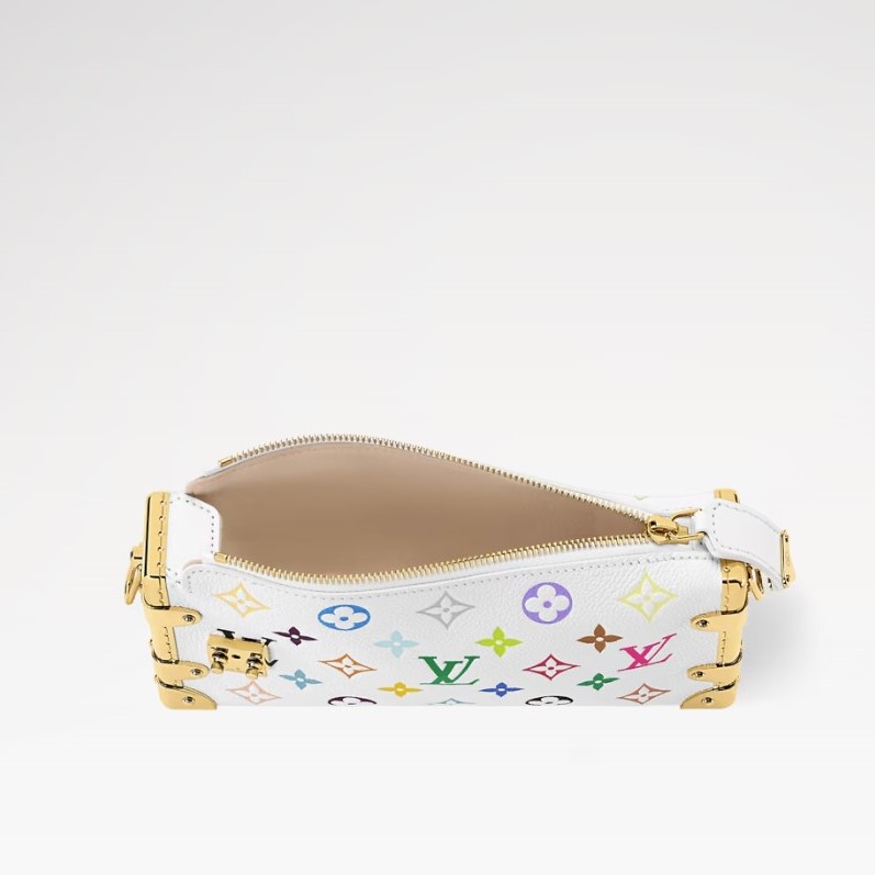 L0vis Vvtt0n LV x TM Slim Trunk Crossbody Bag 9.1in/ 23cm Multicolored Gold Hardware For Women M27737