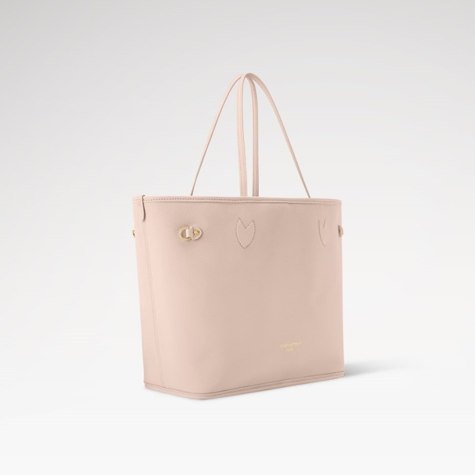 L0vis Vvtt0n Neverfull Inside Out MM Tote Bag 12.2in/ 31cm Monogram Sand Gold Hardware For Women M28375