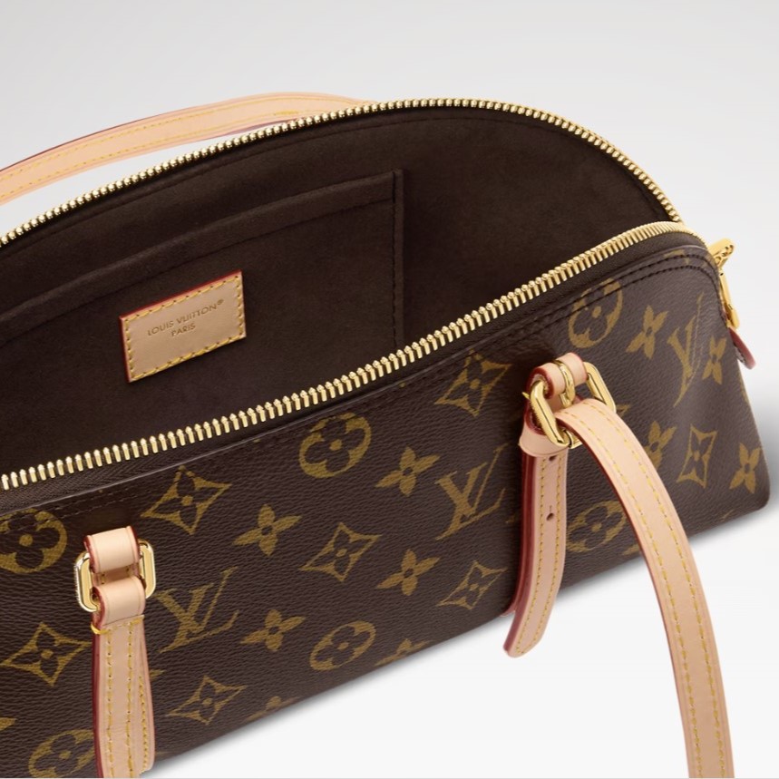 L0vis Vvtt0n Squire East West Shoulder Bag 11.4in/ 29cm Monogram Gold Hardware For Women M28953