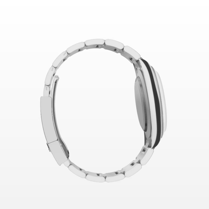 R01ex Explorer 40 Watch Silver Toned Black Dial 40mm For Men 224270-0001