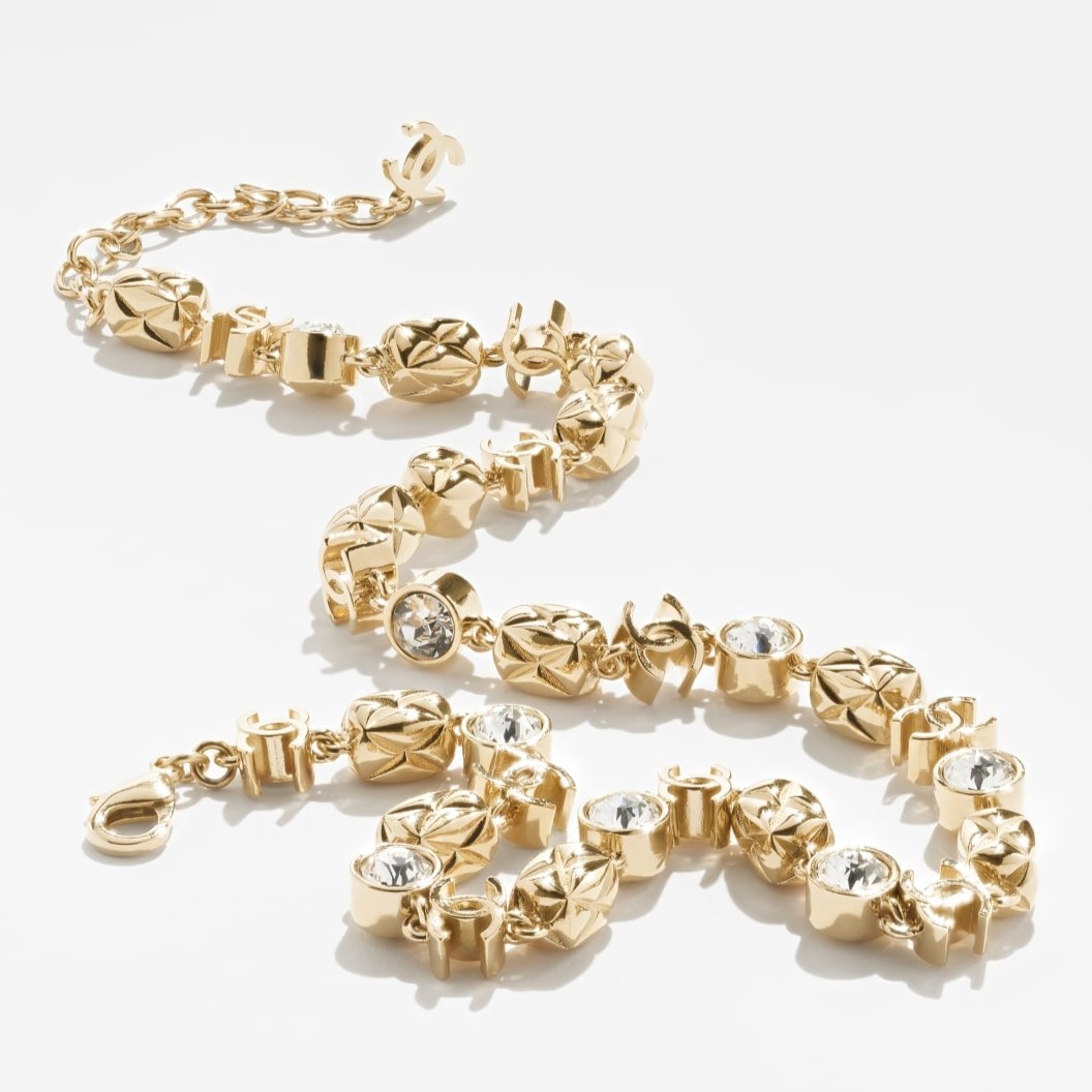 Ch**el Necklace Gold Hardware For Women ABH135-B23663-U8017