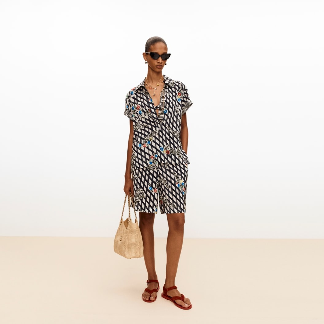 Ch**el Sandals Dark Red For Women G47094-B23289-U7277