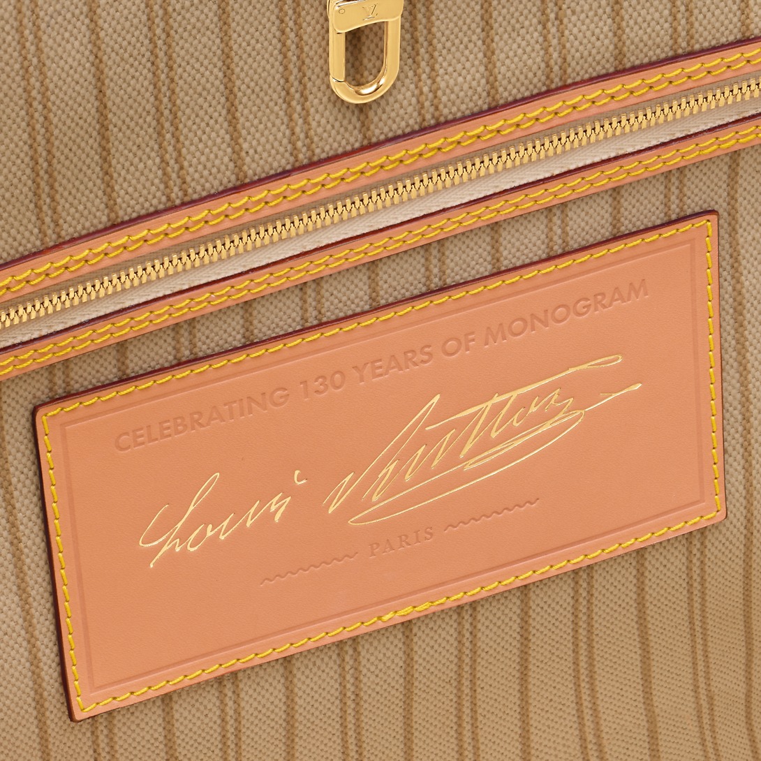 L0vis Vvtt0n Neverfull MM Tote Bag 12.2in/ 31cm Monogram Origine Lin Gold Hardware For Women M27521