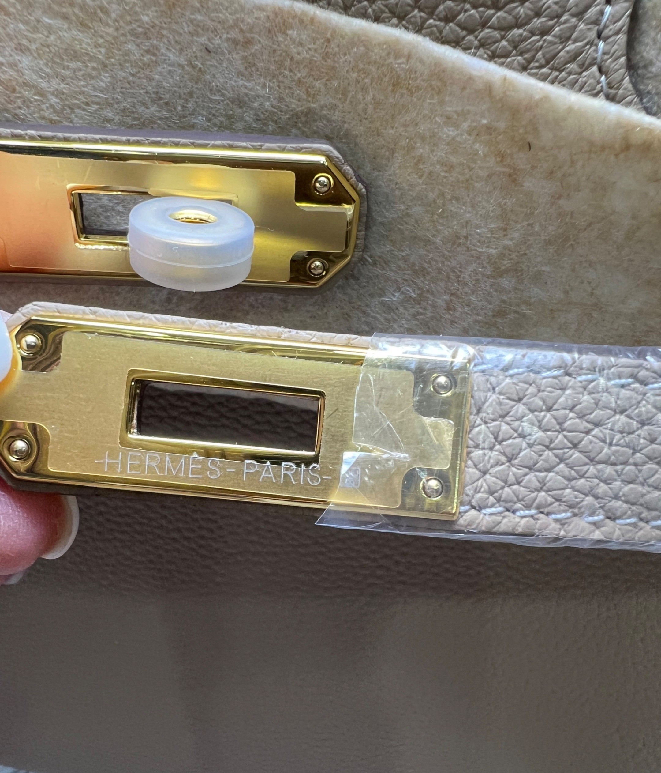 H**me5 Birkin 30 Beton Togo Light Brown For Women 30cm / 11.8in