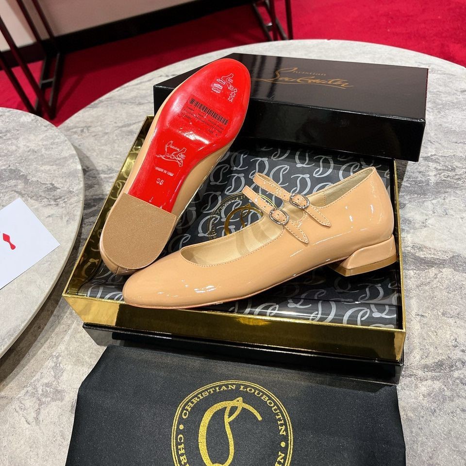 Chr1st1an Louboutin Sweet Jane Strass Nude 1 For Women 3240418N247