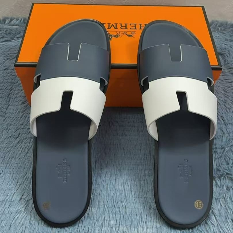 H**me5 Izmir Sandal Navy Blue/White For Men