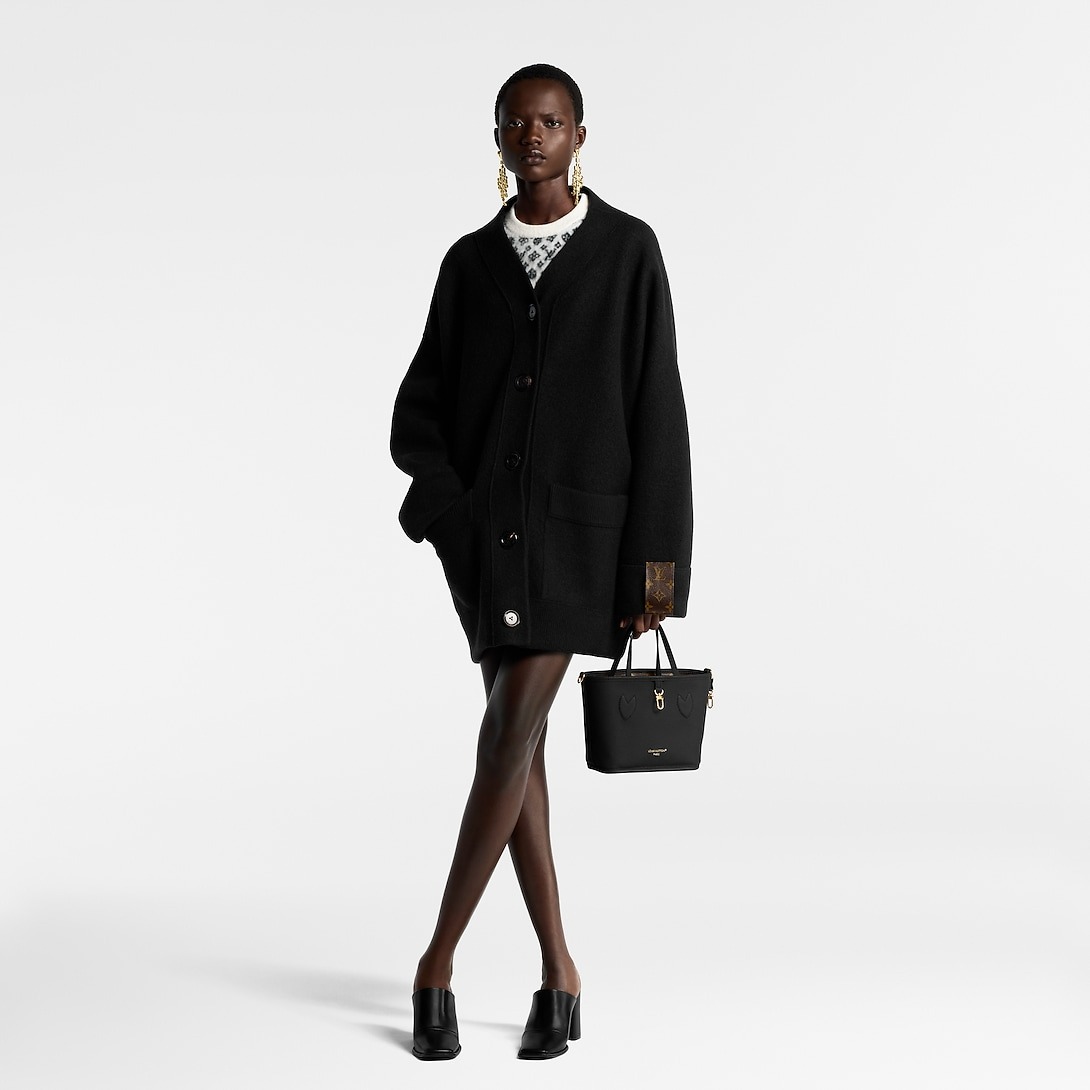 L0vis Vvtt0n Neverfull Bandoulière Inside Out BB Black For Women 24cm/9.4in – M12099