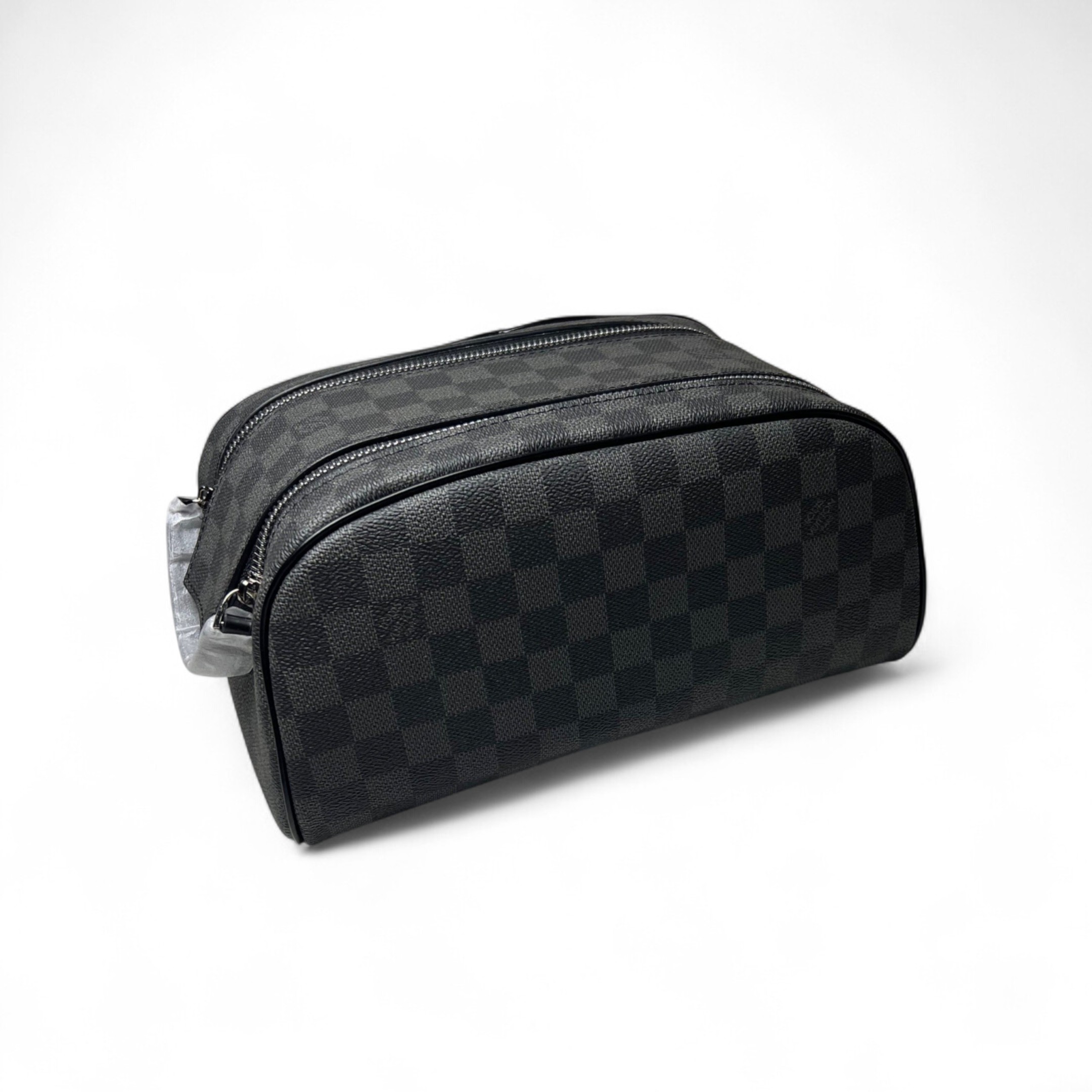 L0vis Vvtt0n King Size Toiletry Damier Graphite Canvas 11in/28cm LV N40127