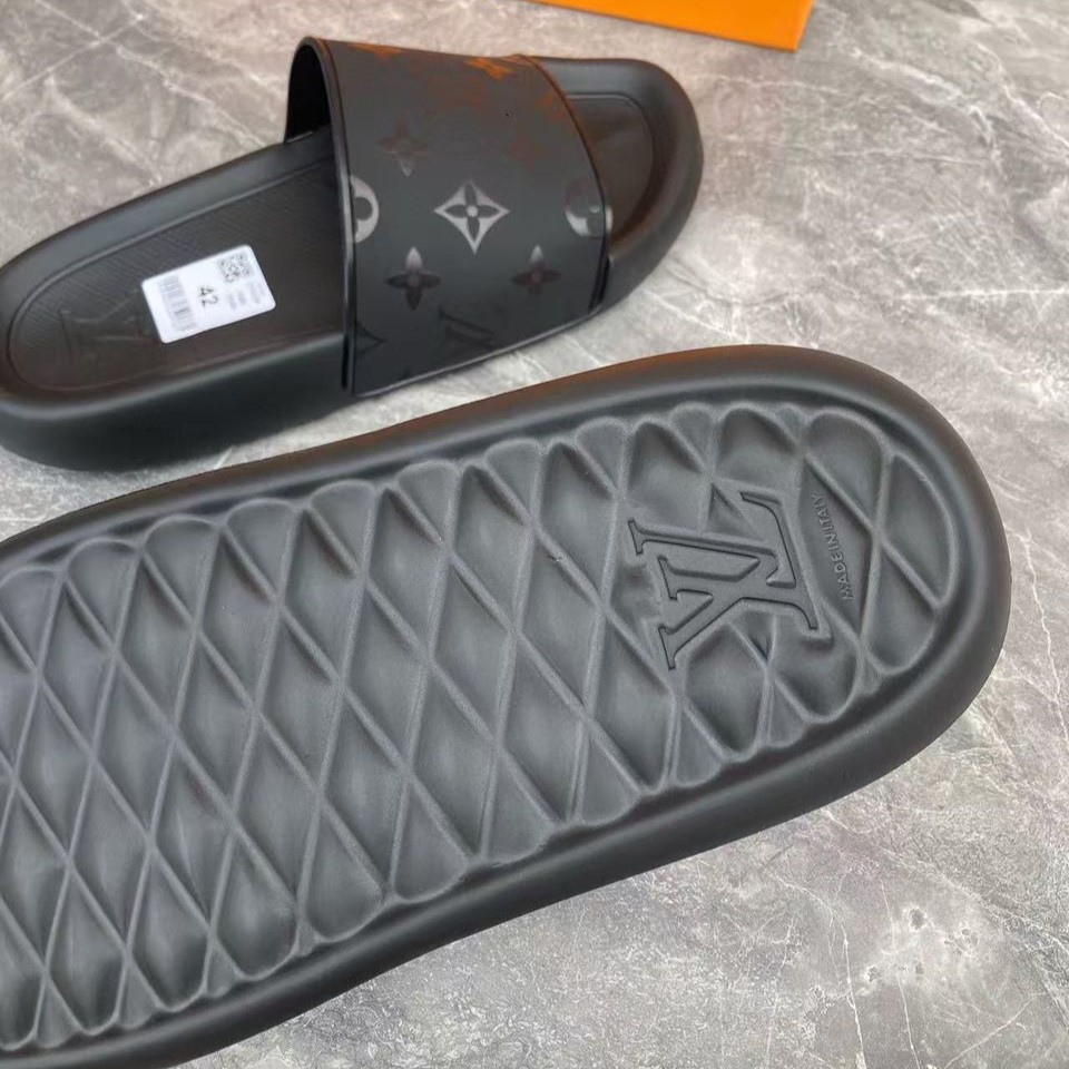 L0vis Vvtt0n Waterfront Mule Black For Men