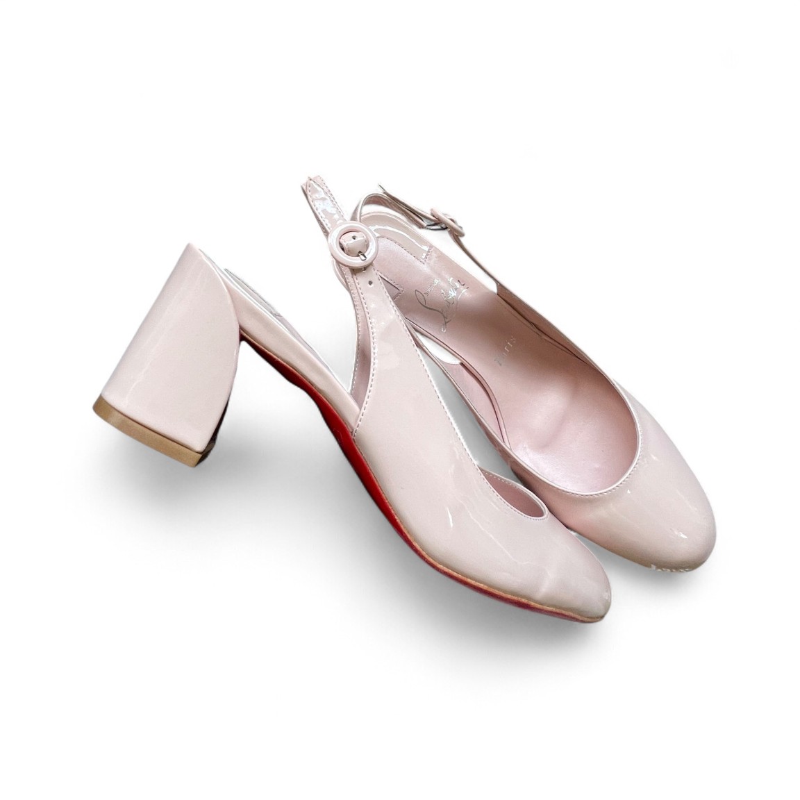 Chr1st1an Louboutin So Jane Sling Pink For Women 55mm – 3230029F608