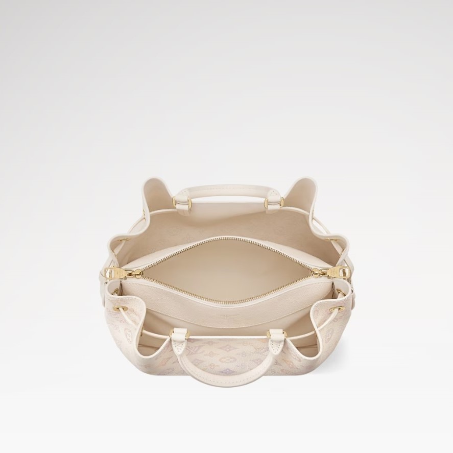 [True-to-ORIGINAL] L0vis Vvtt0n Bella Tote Mahina Dream Cream For Women 32cm/12.6in M15116