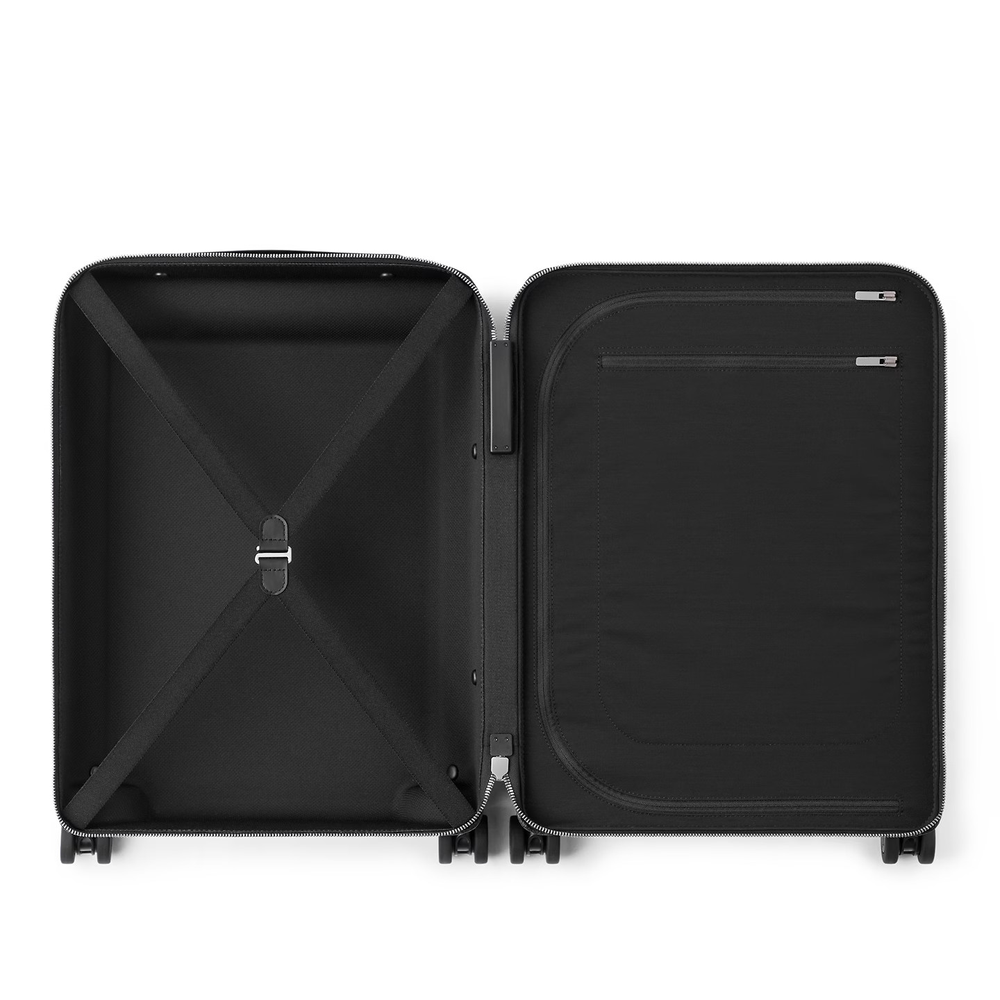 L0vis Vvtt0n Horizon 55 Monogram Eclipse Suitcase Bag Black 21.7in/55cm M23002