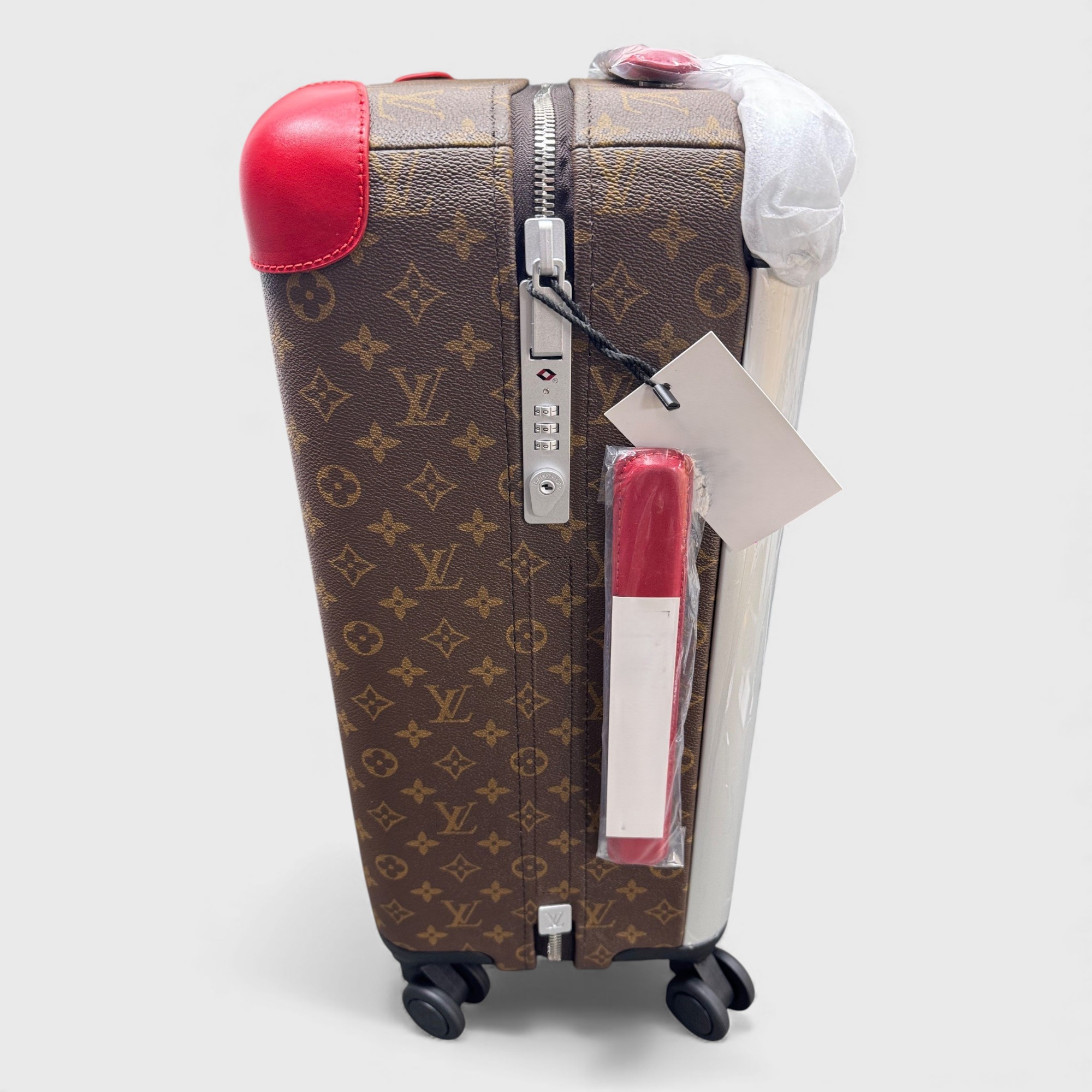 L0vis Vvtt0n Horizon 55 Suitcase Bag Red 21.7in/55cm M46778