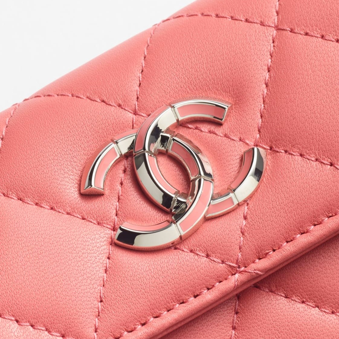 Ch**el Flap Card Holder Pink For Women 4.4in/11.3cm AP4194 B17694 NZG80