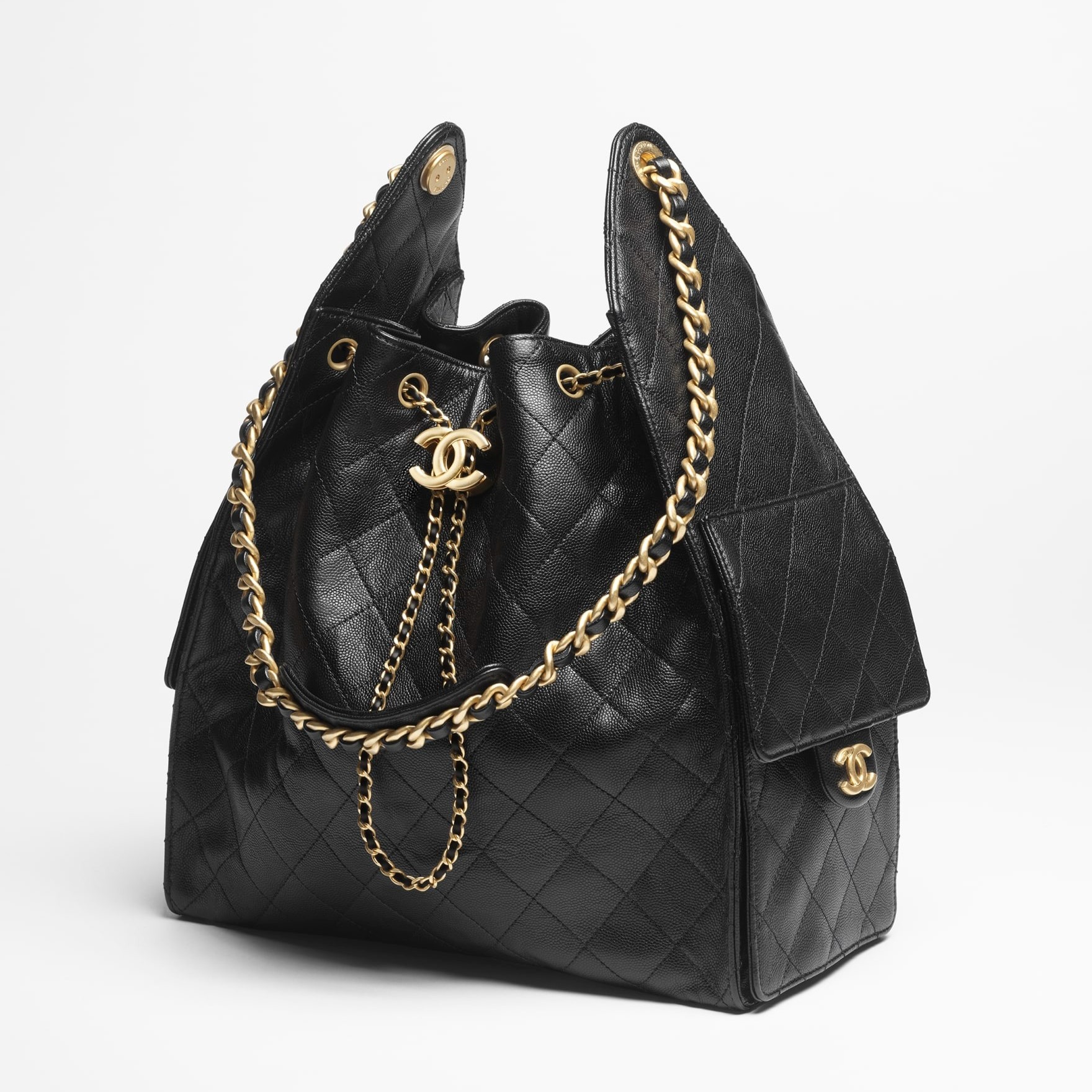 Ch**el 25 Medium Handbag Black For Women 11.8in/30cm AS5311-B20304-94305