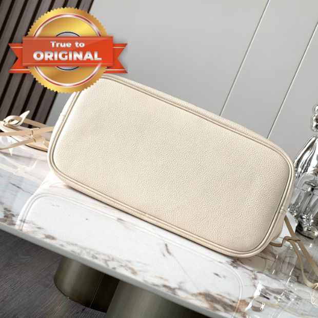 [True-to-ORIGINAL] L0vis Vvtt0n Neverfull MM Creme For Women 12.2in/31cm M21579