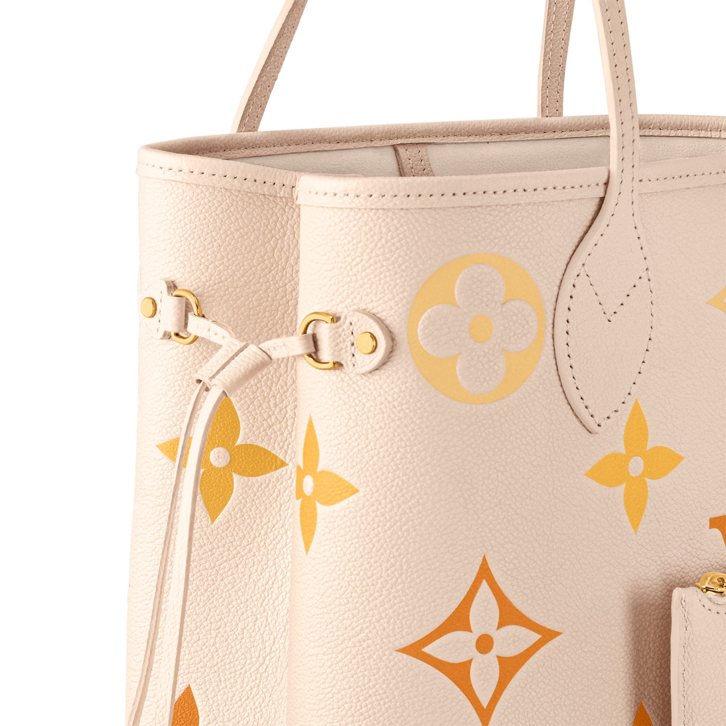 L0vis Vvtt0n Neverfull MM Beige Bag For Women M46516- 12.2 Inches/ 30.9 Cm