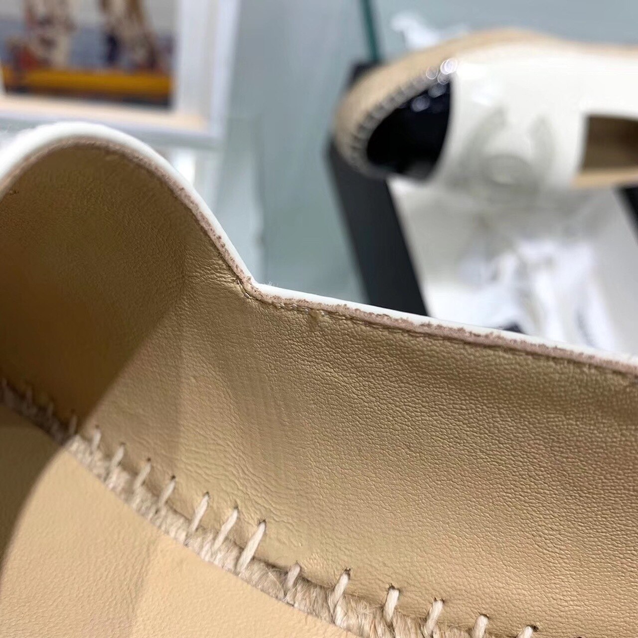 Ch**el Espadrilles White/Black For Women, Women’s Shoes G29762