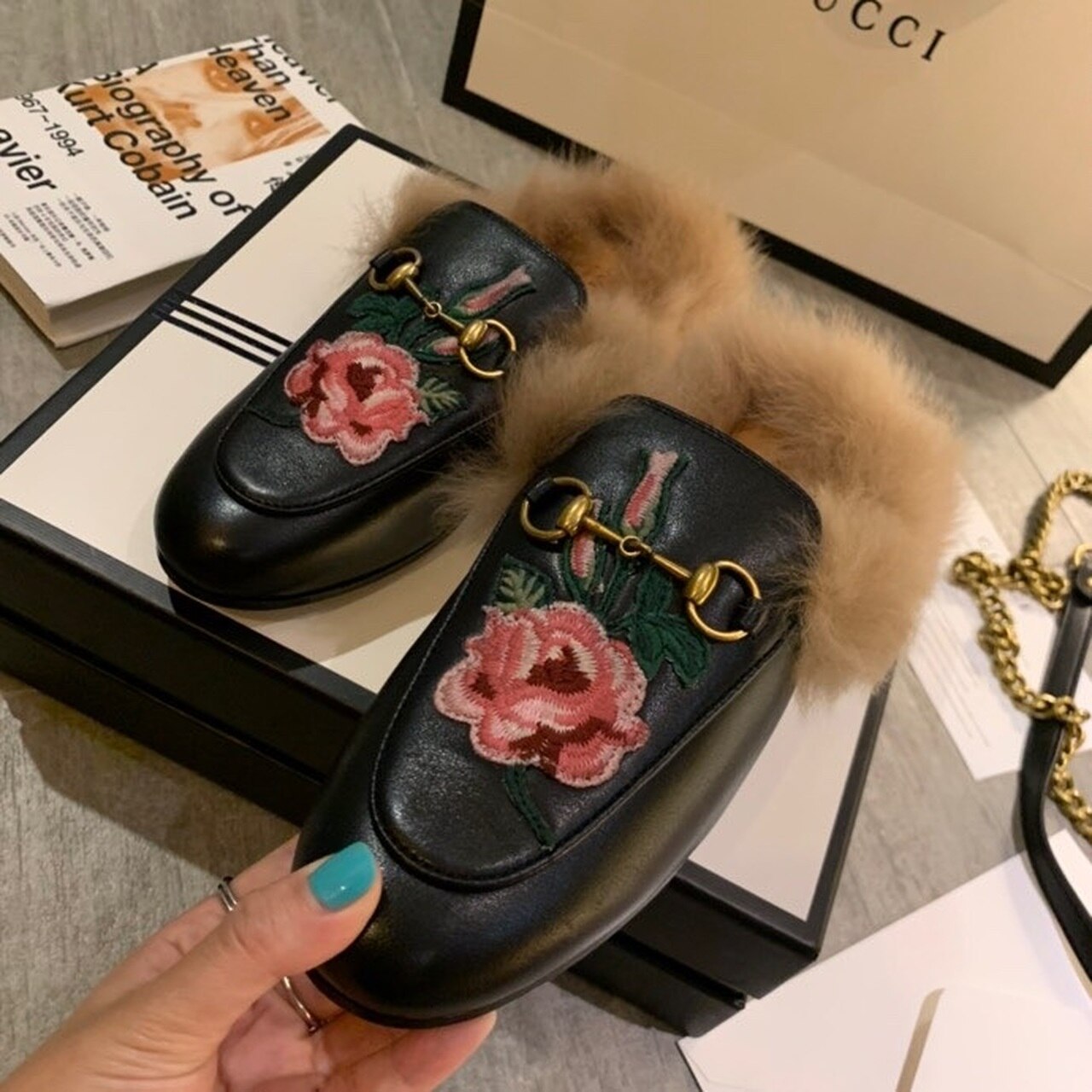 Gvc*1 Re-Edition Women’s Princetown Mules Black For Women