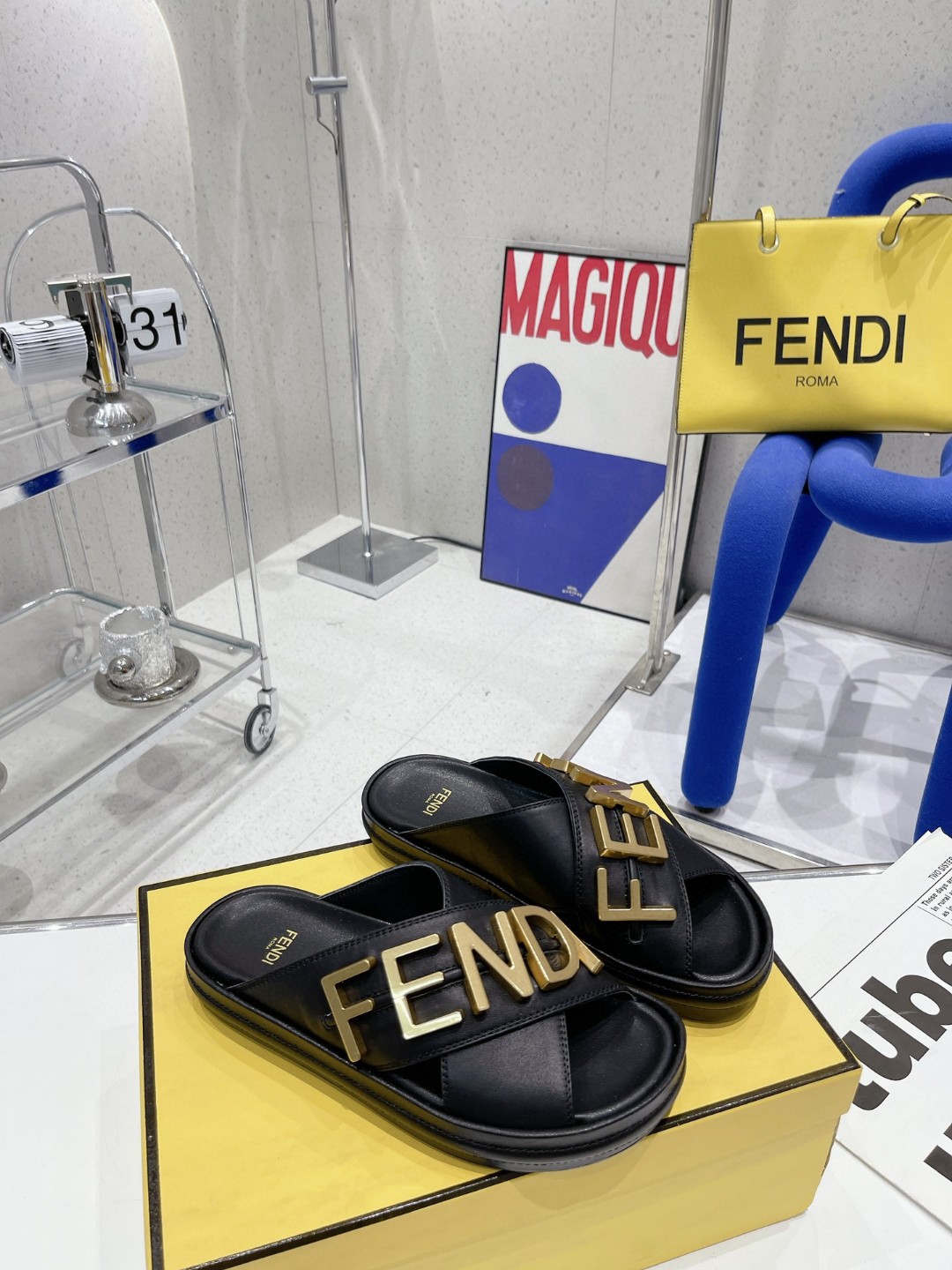 F**di Graphy Black For Women FF 8X8289AI1RF1H1K