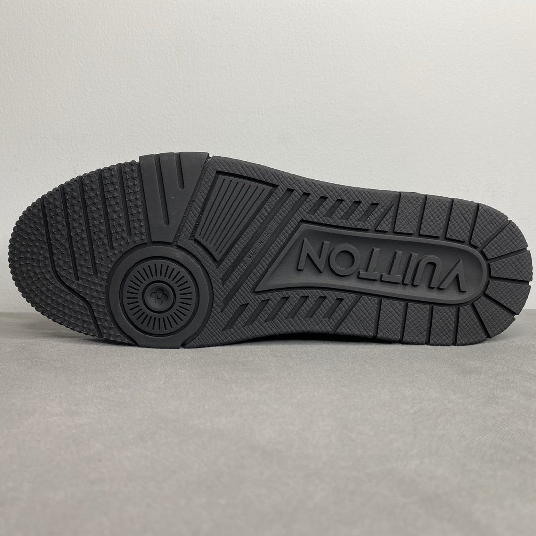 L0vis Vvtt0n Trainer Sneaker Mix Of Materials Black Virgil Abloh For Men LV