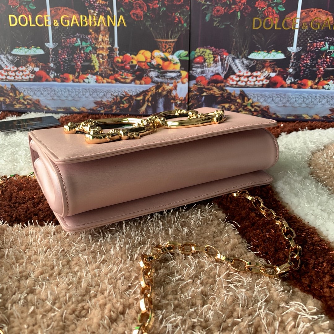 Dolce & Gabbana DG Girls CrossBody Bag Pink For Women 8.3in/21cm DG BB6498AZ80180412