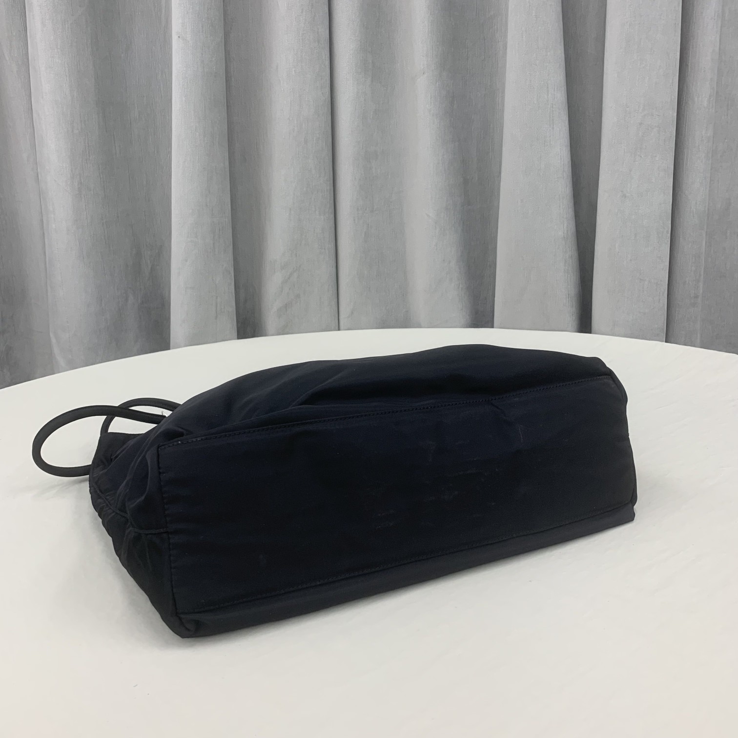 Pra*a Saffiano Tote Bag Black For Women, Women’s Bags 14.5in/37cm