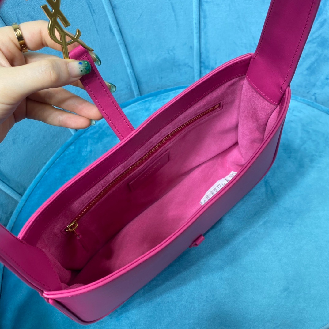 Sa1nt Lau*nt Le 5 À 7 Hobo Bag In Smooth Pink For Women 9in/23cm Y51 6572282R20W5623