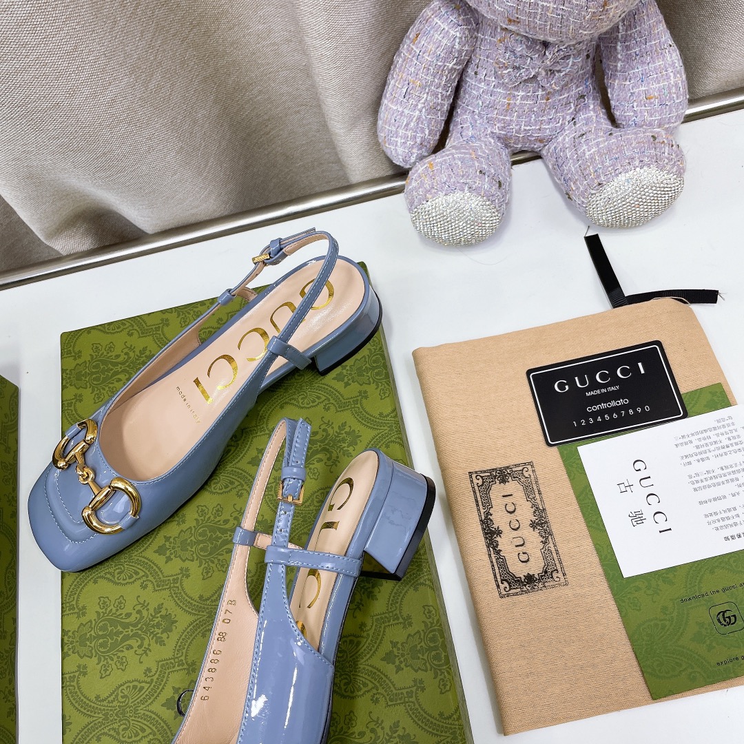 Gvc*1 Women’s Slingback With Horsebit Jade Green For Women GG