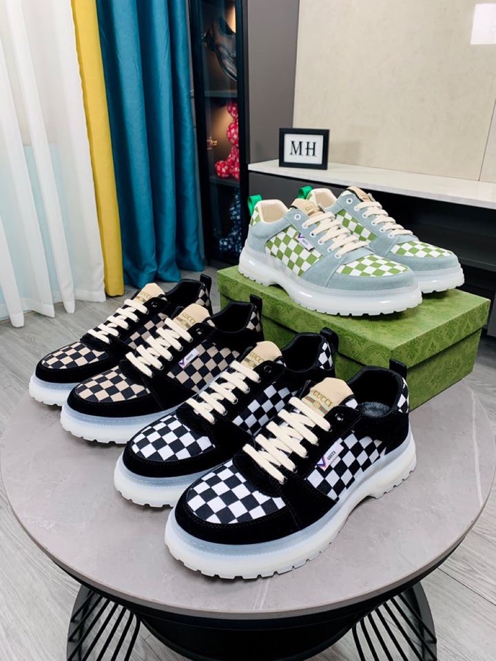 Gvc*1 Men’s Sneaker Caro Black And White For Men