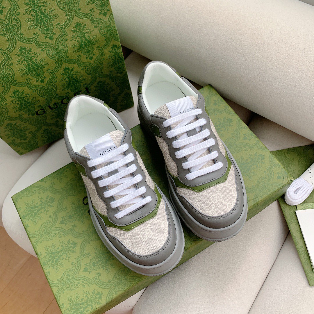 Gvc*1 Men’s GG Sneaker Green And Gray Svp*me For Men 700641 UPG90 1282