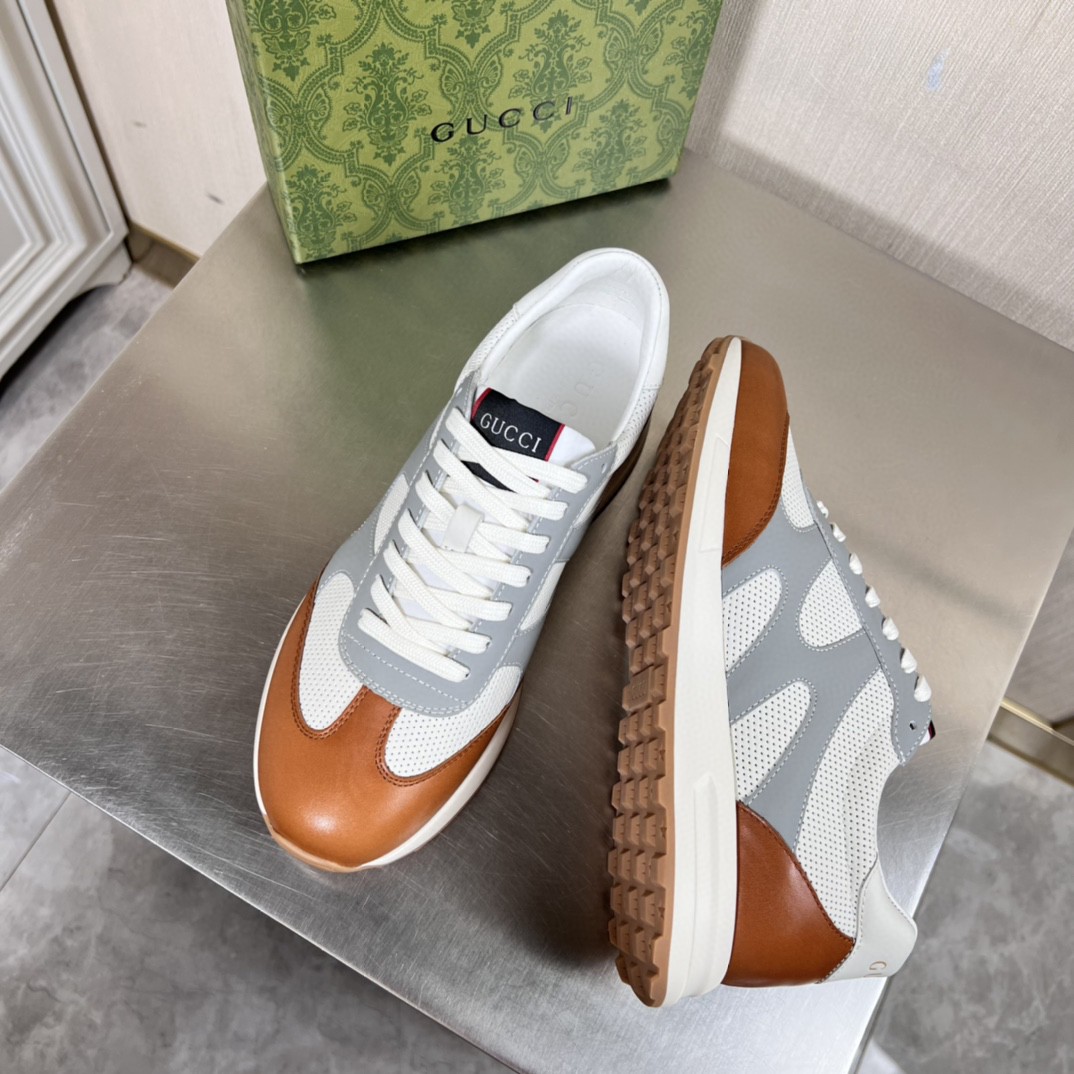 Gvc*1 Men’s Sneakers Brown Gray For Men ‎675840